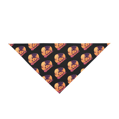 Stylish Pet Bandana Pumpkin Love