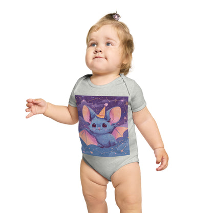 Adorable Bat Themed Baby Bodysuit