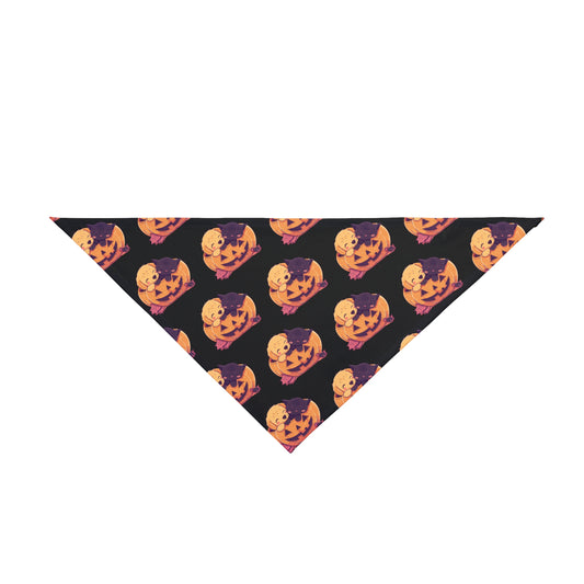 Stylish Pet Bandana Pumpkin Love