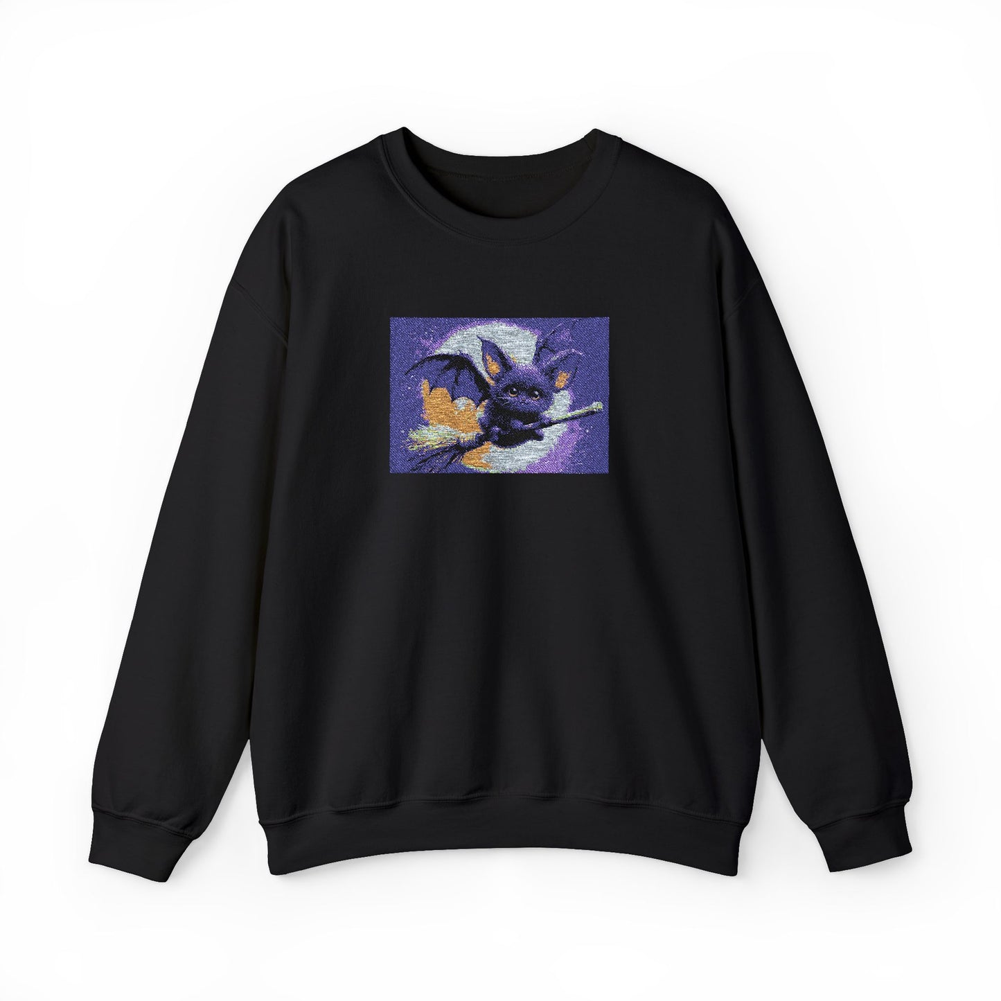 Cat Witch Flying Sweatshirt