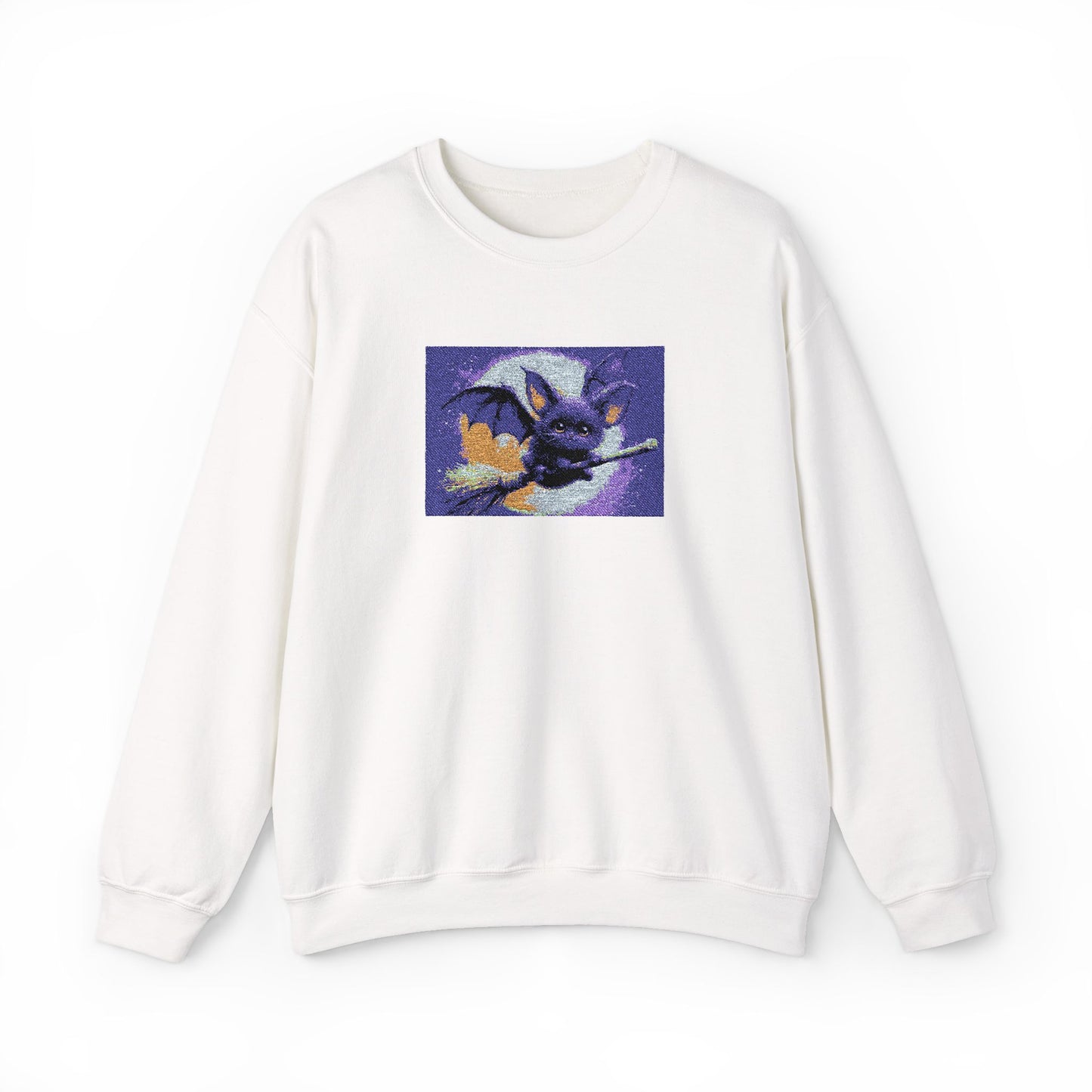 Cat Witch Flying Sweatshirt