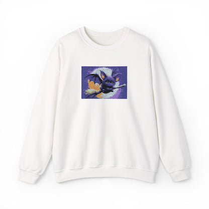 Cat Witch Flying Sweatshirt