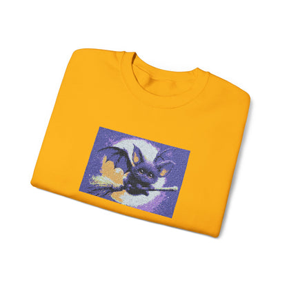 Cat Witch Flying Sweatshirt