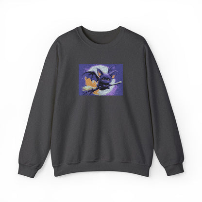 Cat Witch Flying Sweatshirt