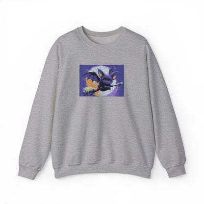 Cat Witch Flying Sweatshirt