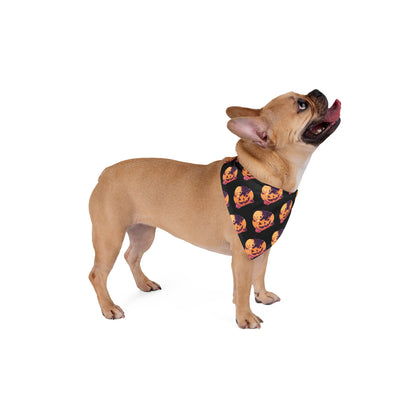 Stylish Pet Bandana Pumpkin Love